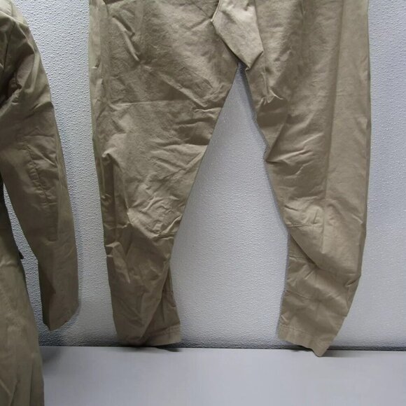 NEW BITTE KAI RAND Womens Cotton Twill Pant and Jacket Set Size M Beige - Picture 8 of 15